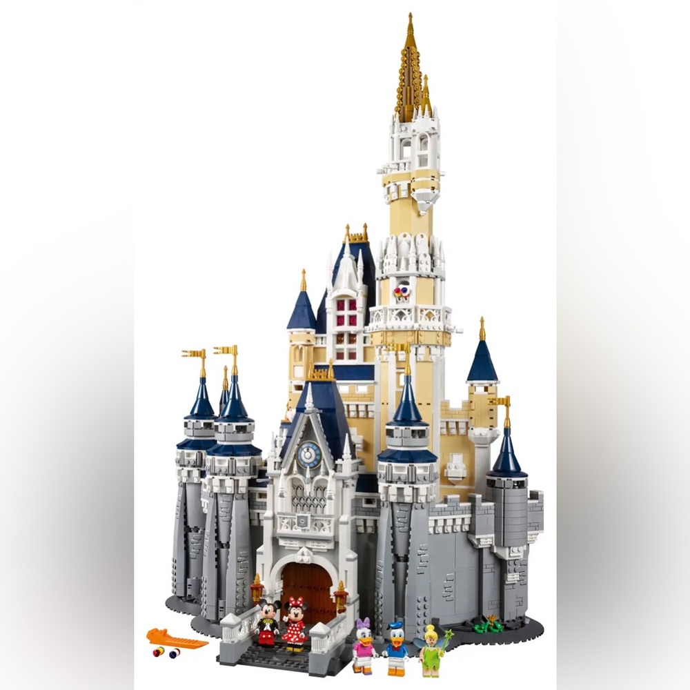 RETIRED Disney Lego Castle 50th Anniversary